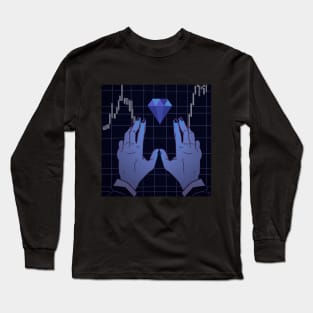 Diamond Hands Long Sleeve T-Shirt